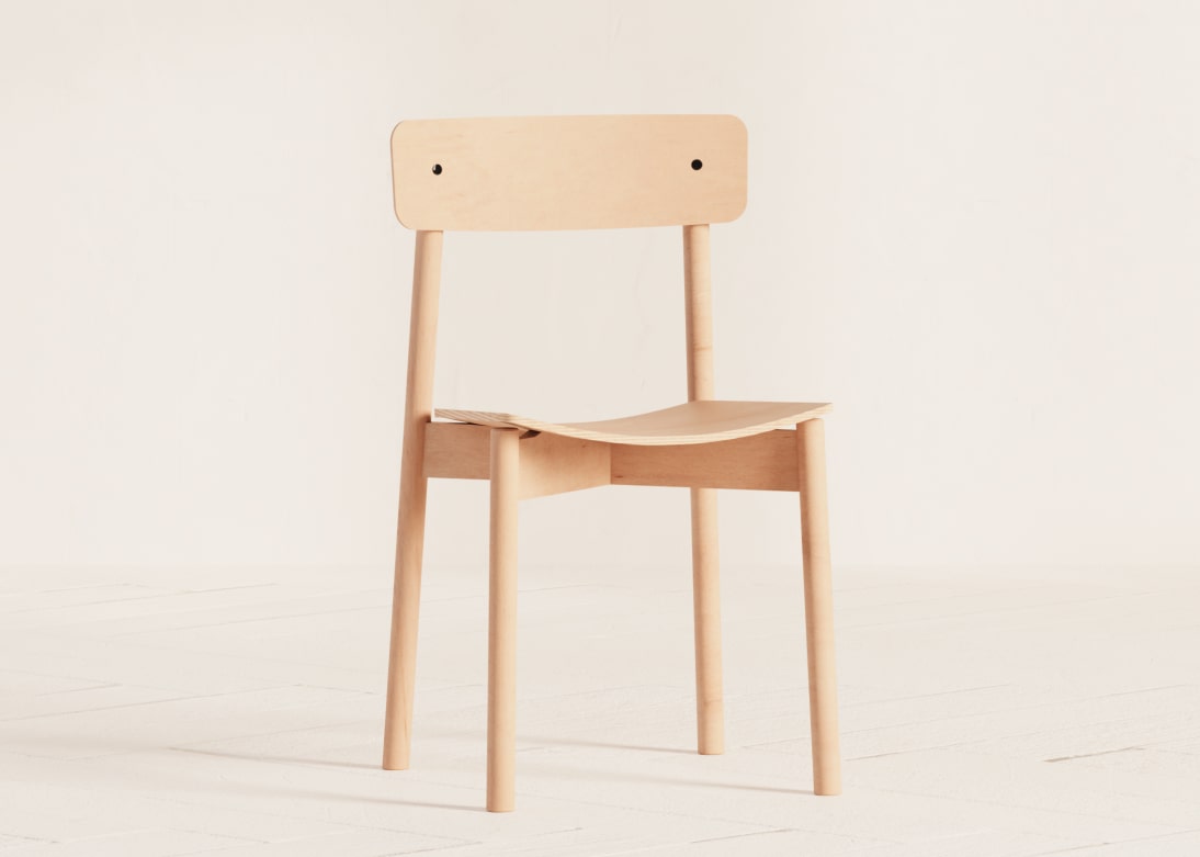 Table a manger PADDLE & chaises - BUNDLE
