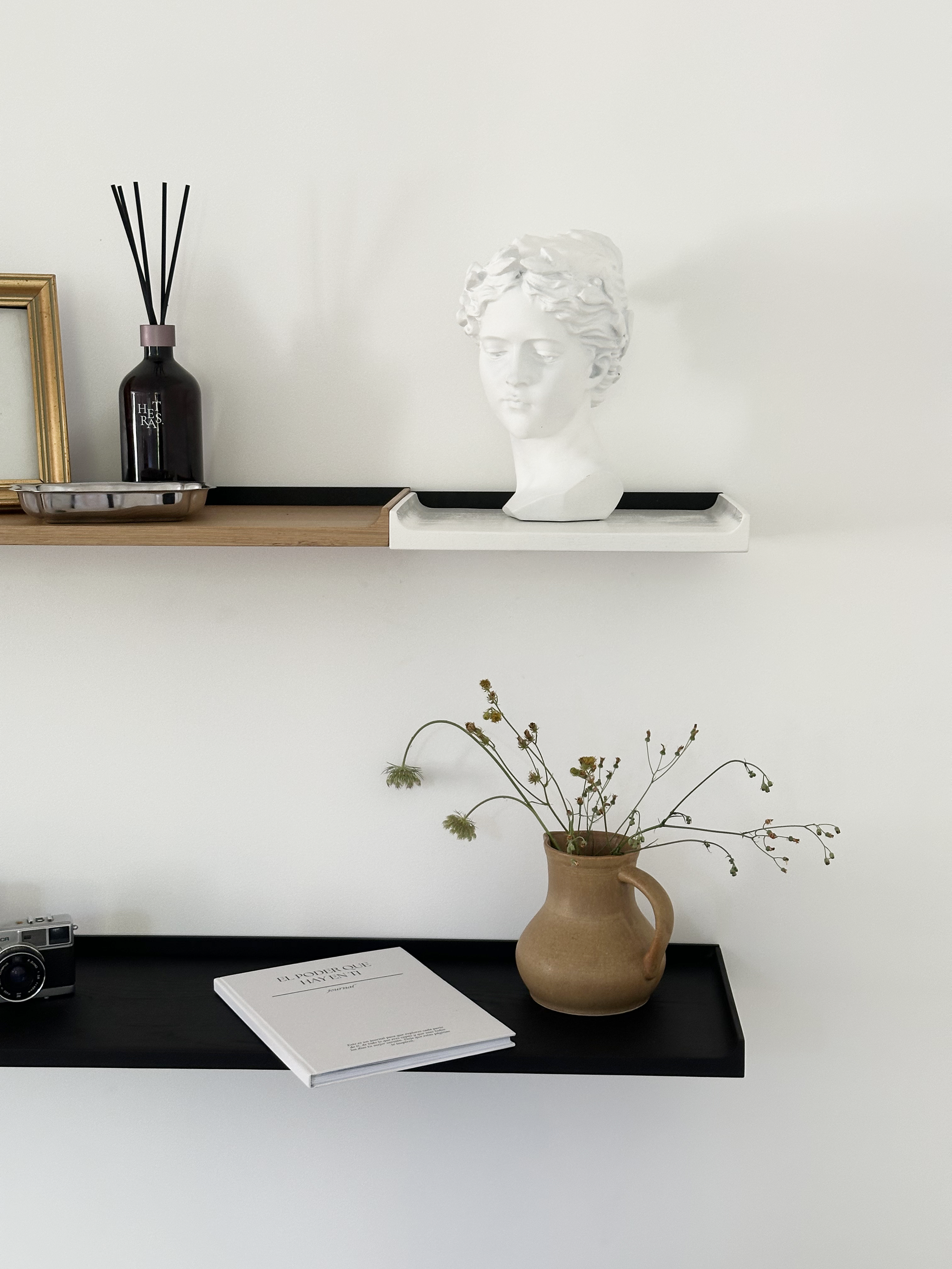 Etagere murale en chene massif - Collection NOTES