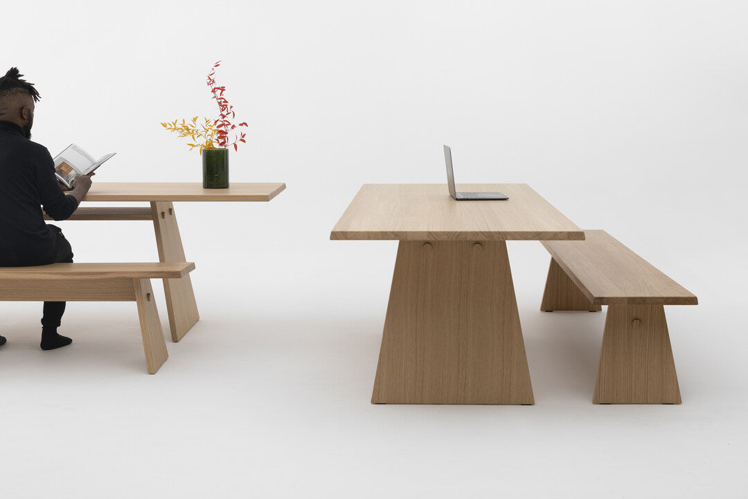 JUNE solid wood bench – Cruso
