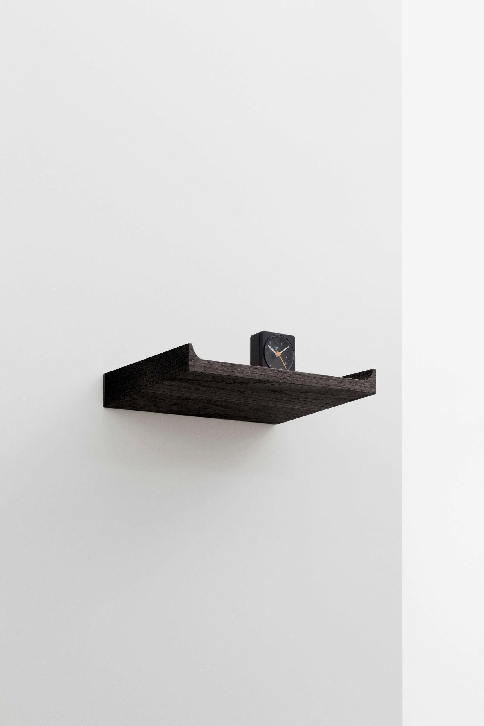 NOTES solid wood wall shelf